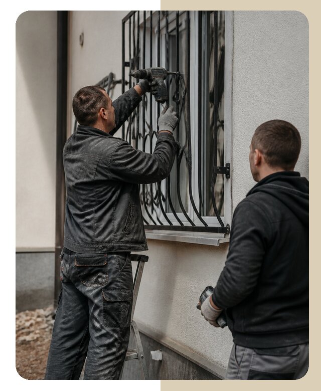 Установка наружных решеток в Вольске от 4962 р. | Дверной